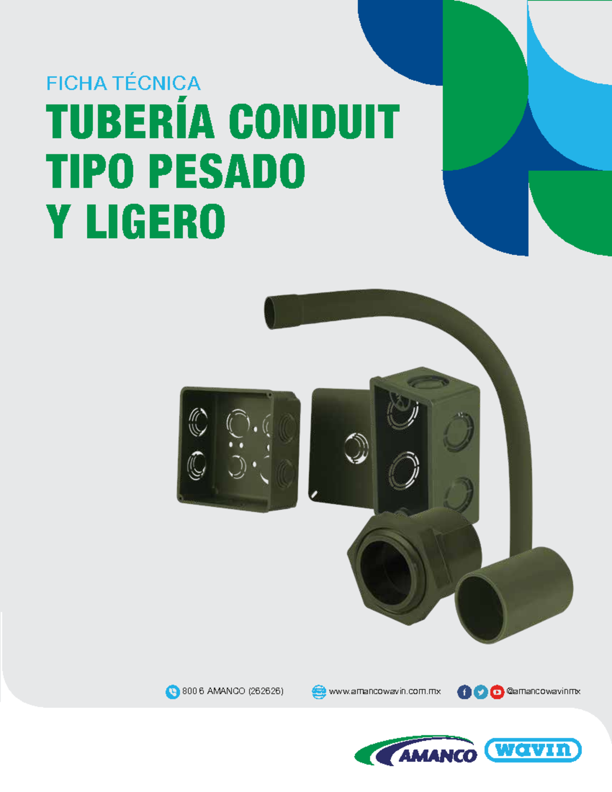 WA Ficha Tecnica Tuberia Conduit 800 6 AMANCO (262626) amancowavin