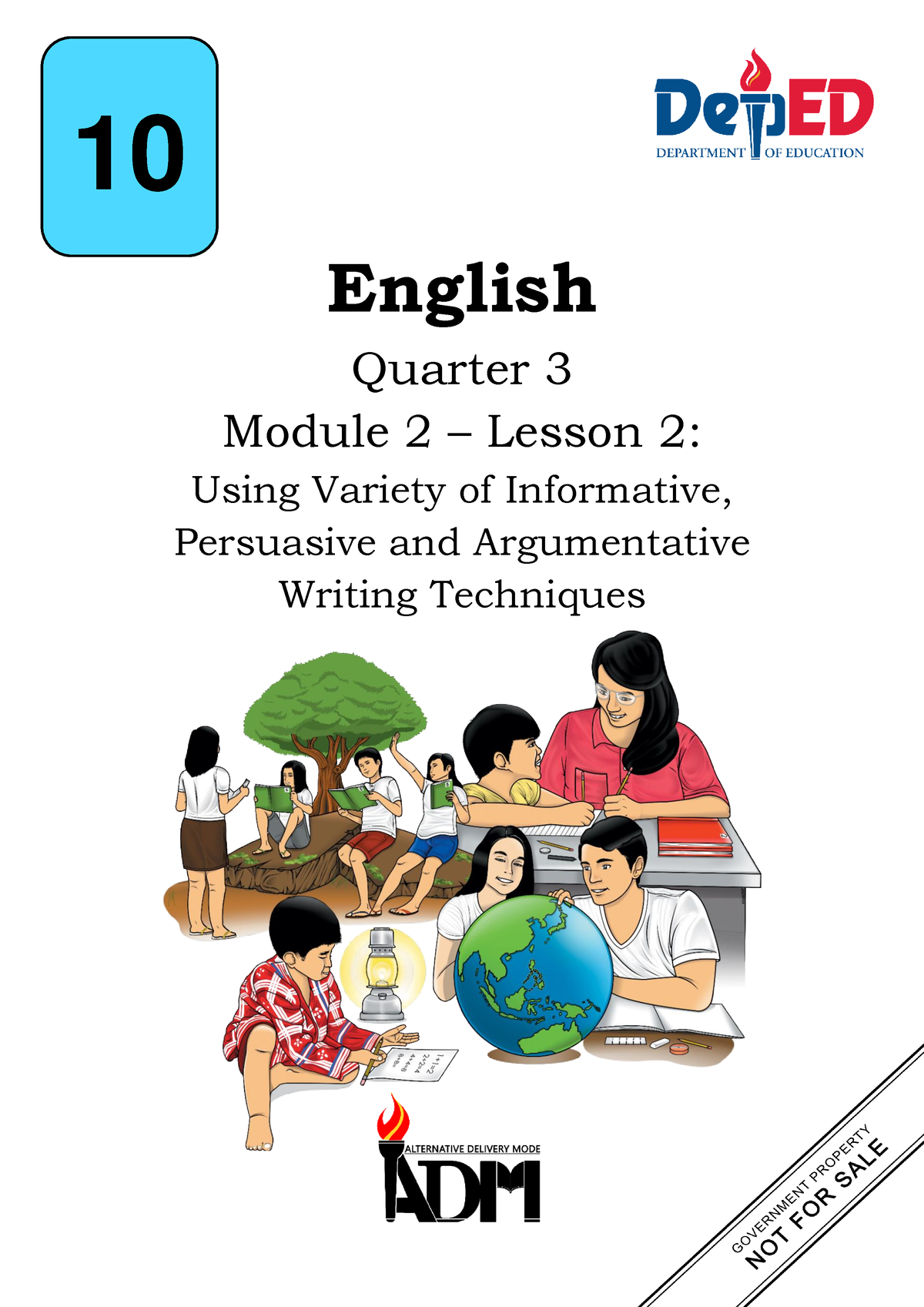 English 10 Q3 Module 2 Lesson 2 - English Quarter 3 Module 2 – Lesson 2 ...