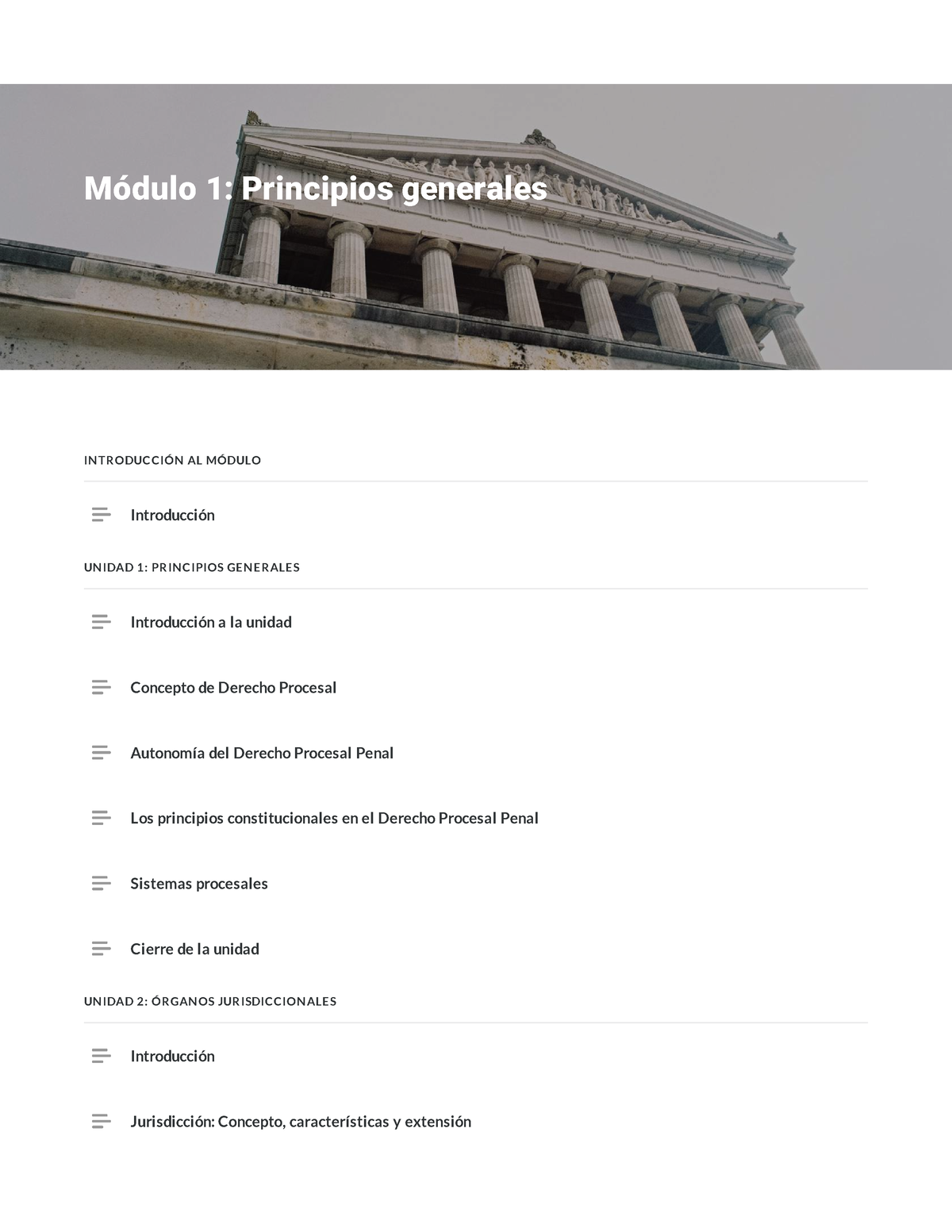 Modulo-1 - Derecho Procesal Penal Modulo 1 Y 2 - IN TR ODUCCIÓN AL ...