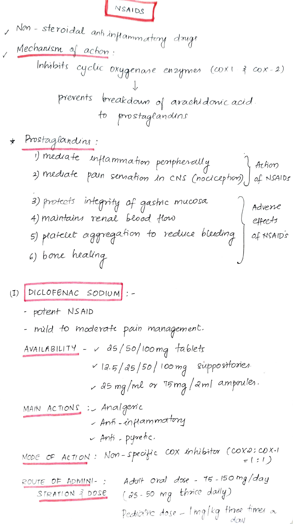 Analgesics- Nsaids - Analgesic drugs of Anesthesiology and icu - NSAIDS ...