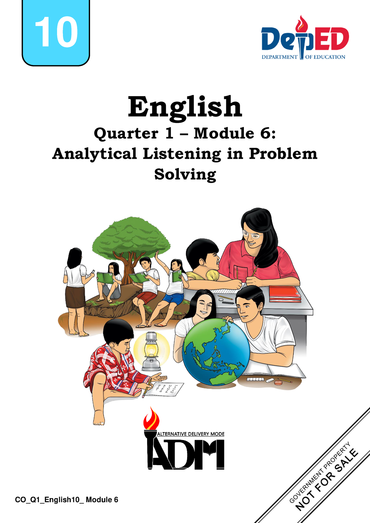 english quarter 1 module 6 analytical listening in problem solving