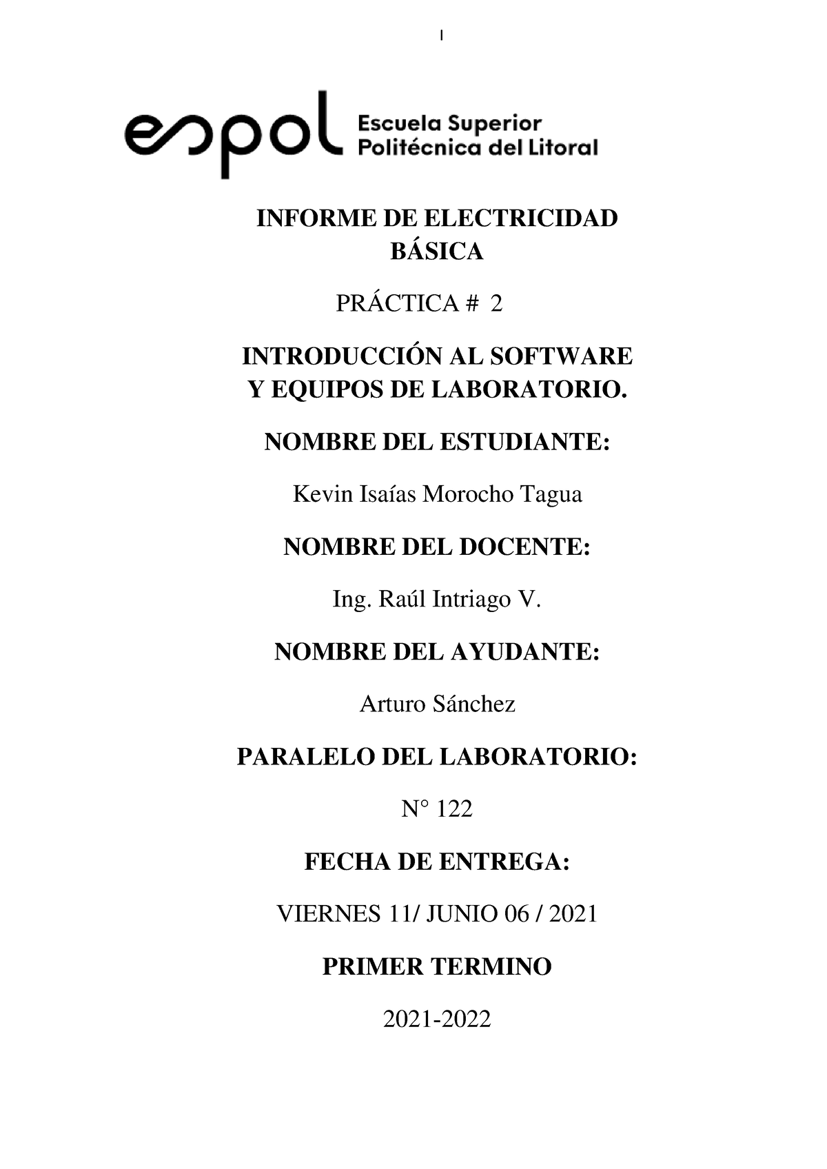 2 Informe-DE- Electricidad - TÈrmino 2021- INFORME DE ELECTRICIDAD ...