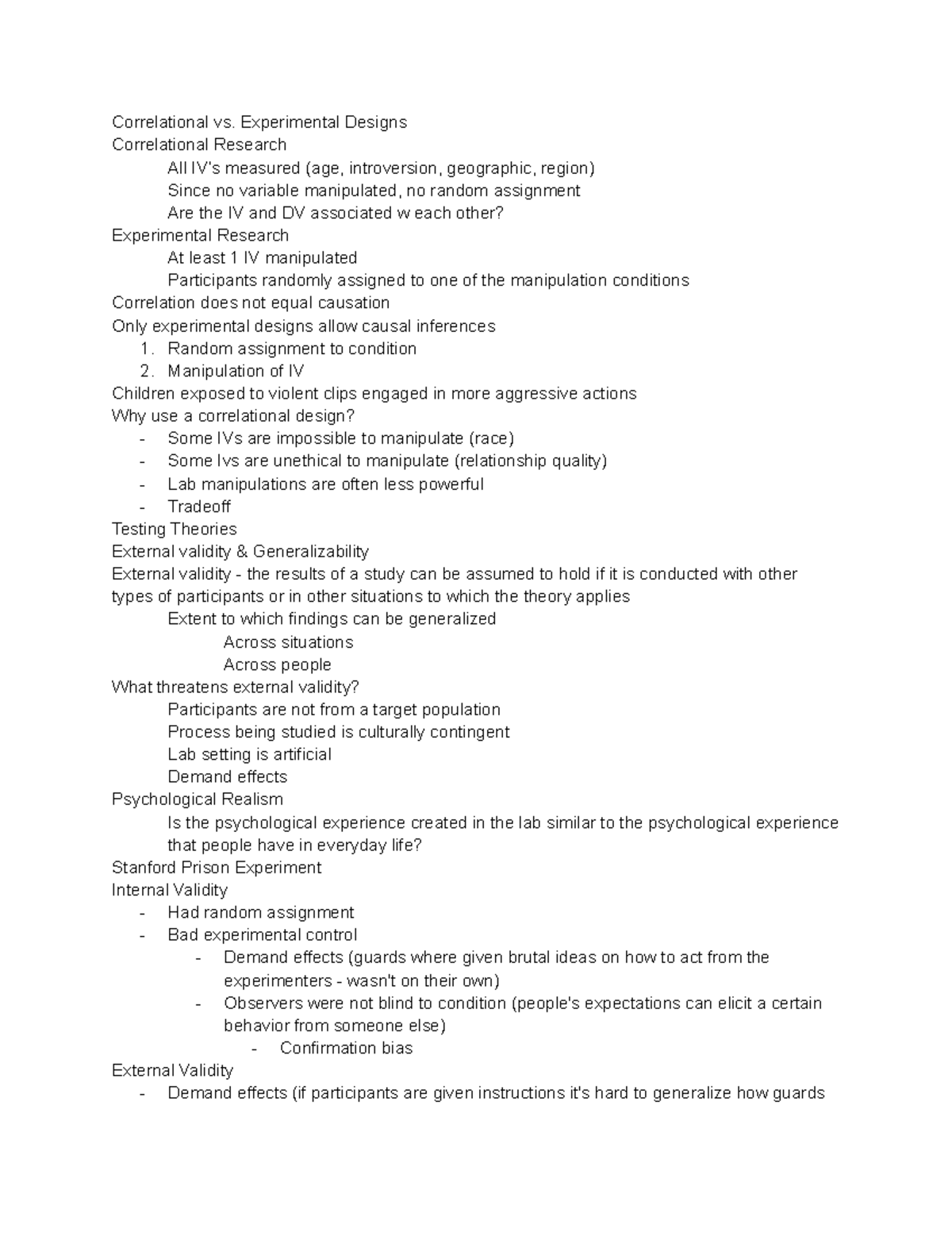 9 13 Lecture Notes 3 Correlational Vs Experimental Designs   Thumb 1200 1553 