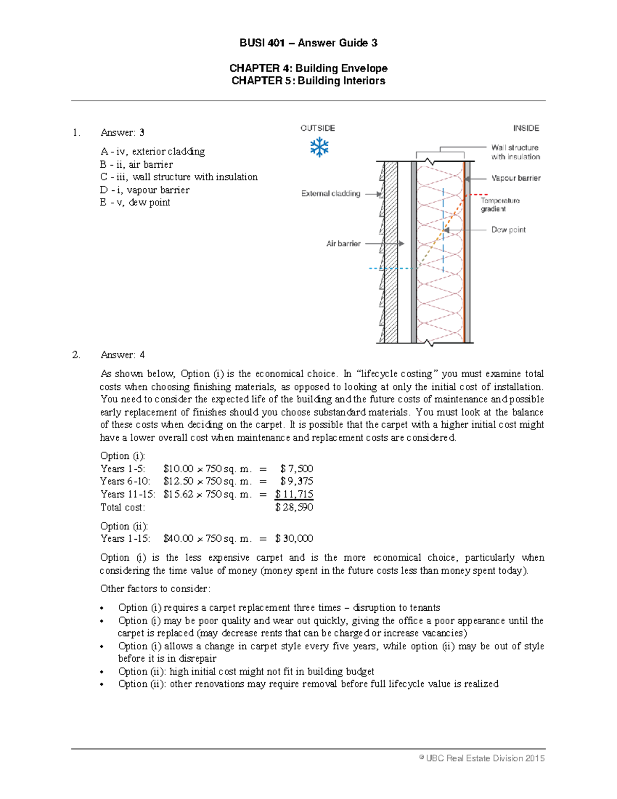 Busi 401 Assignment Answer Guide 3 Busi 401 Answer Guide 3 Chapter