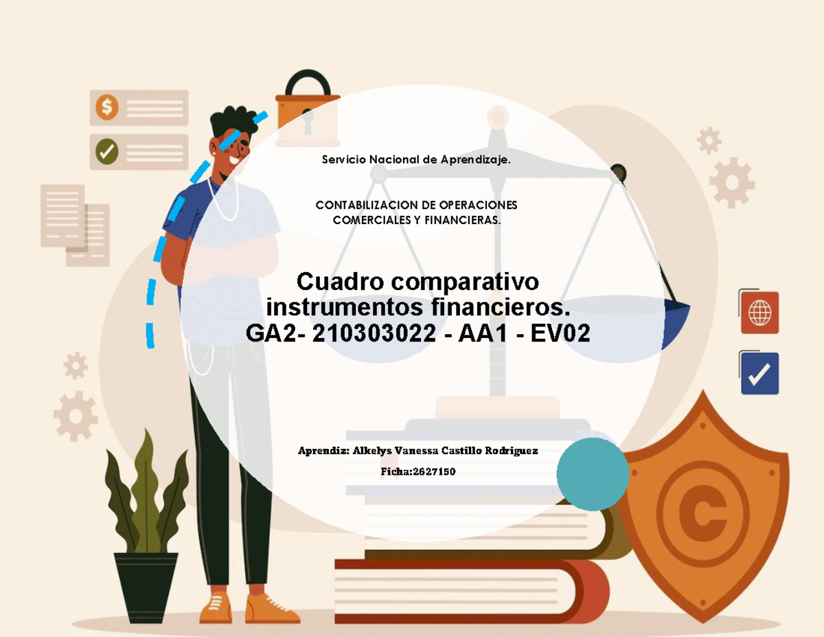 Alkelys Vanessa Cuadro Comparativo Instrumentos Financieros Ga Aa Ev