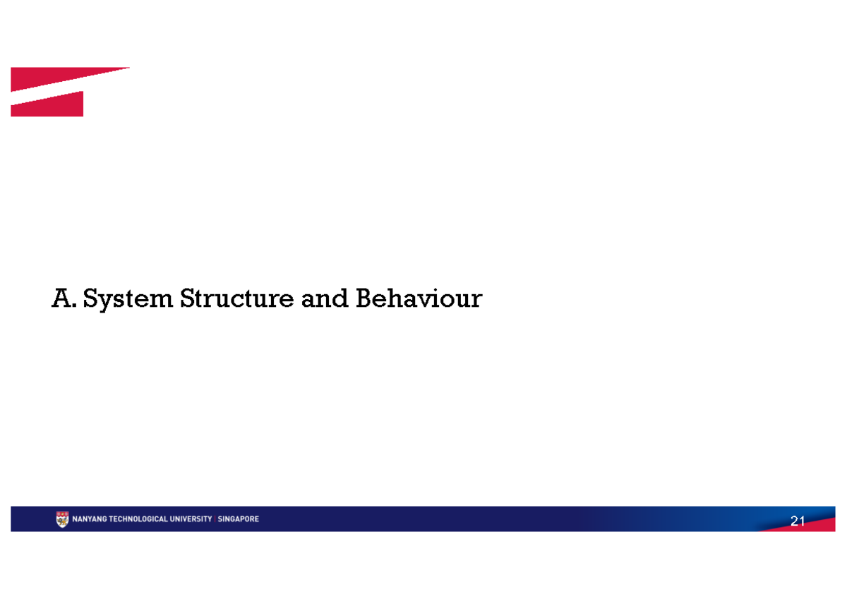 Lesson 2 DR5004 Design and Systems Thinking - A. System Structure and ...