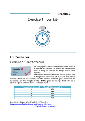 Chapitre 1 La réaction chimique, les équilibres chimiques - Chapitre 1 ...