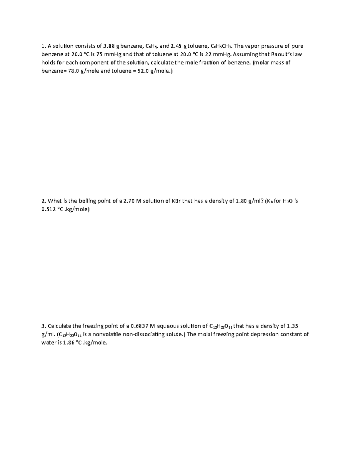 exam-1-review-worksheet-a-solution-consists-of-3-g-benzene-c-6-h-6