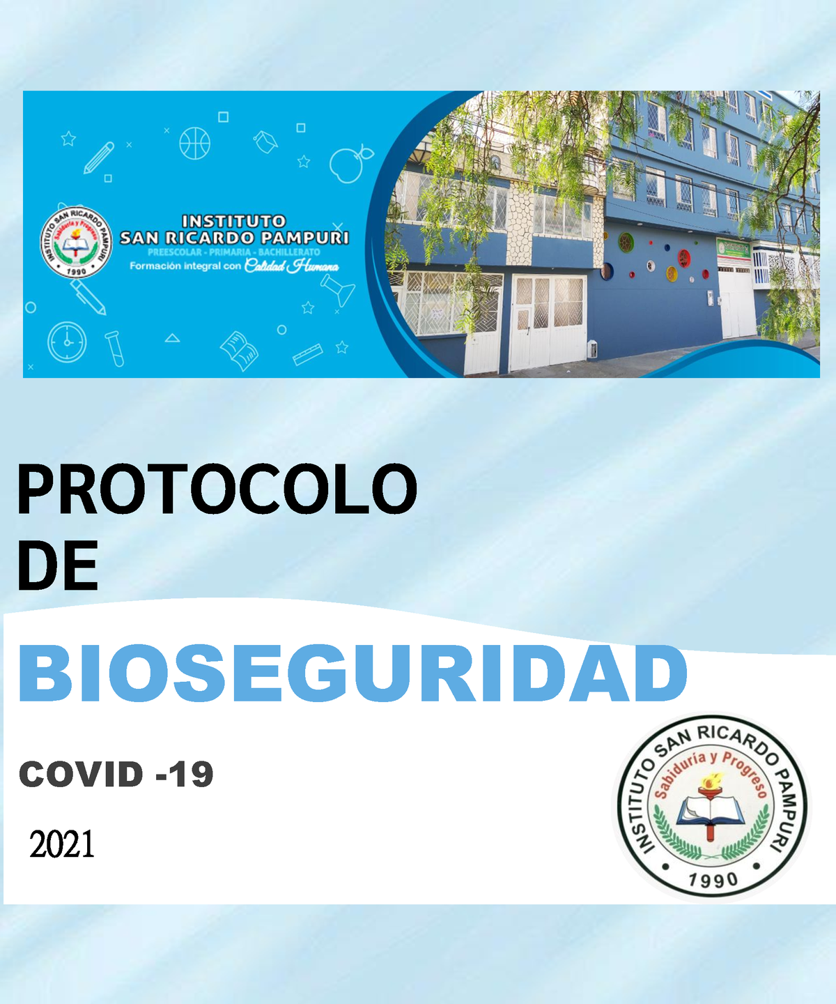 Cartilla Protocolo De Bioseguridad Isrp Pdf Ok Protocolo De Bioseguridad Covid