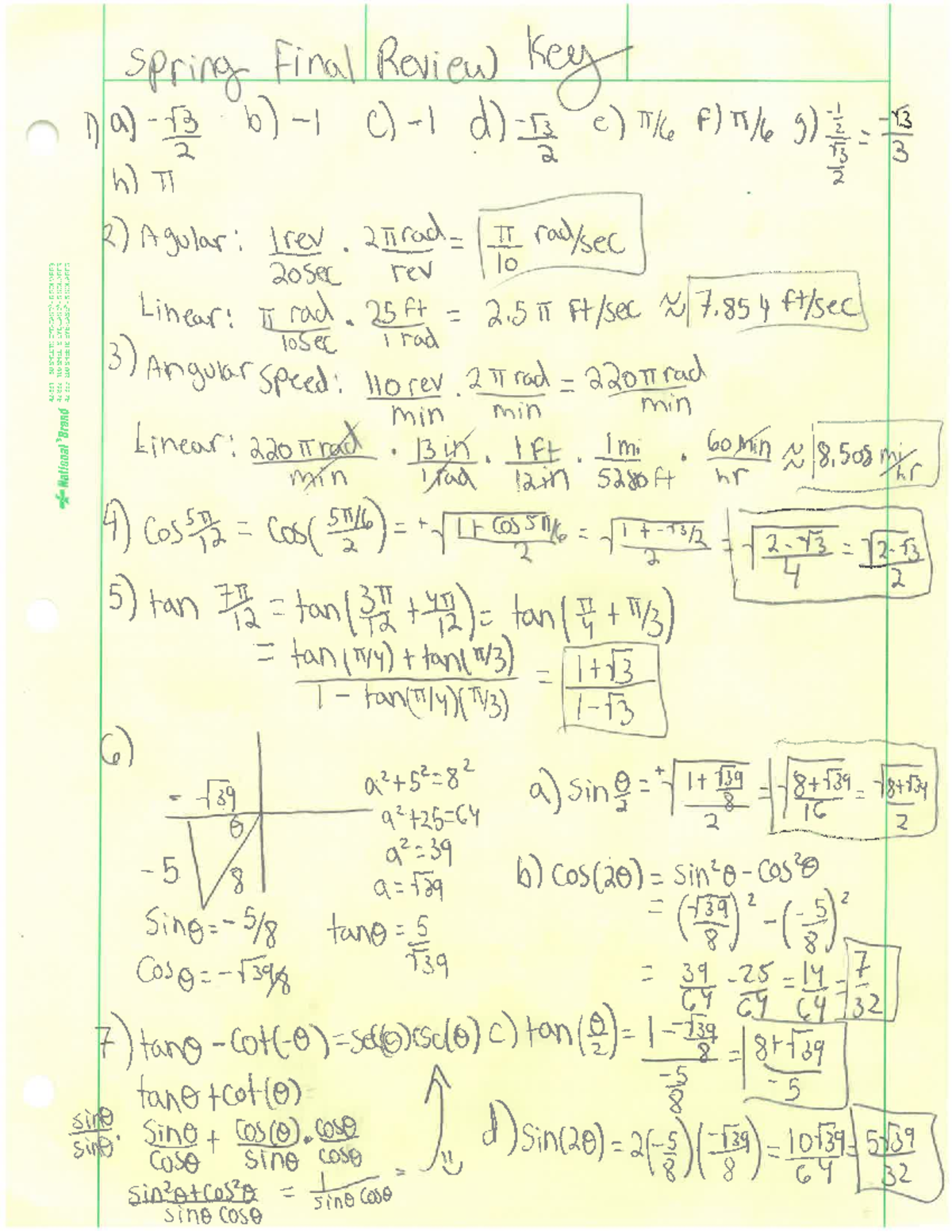 Spring Final Review Answers 2023 Sci 3319 Studocu Spring Final Review Answers 2023 Sci 3319 Studocu