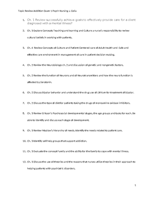 Exam Four Study Guide - Exam 4 Study Guide Chapters 4,8, & 14 ...