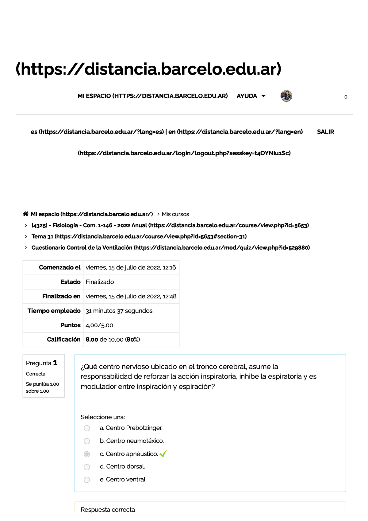 Cuestionario Control De La Ventilación - (distancia.barcelo.edu) MI ...