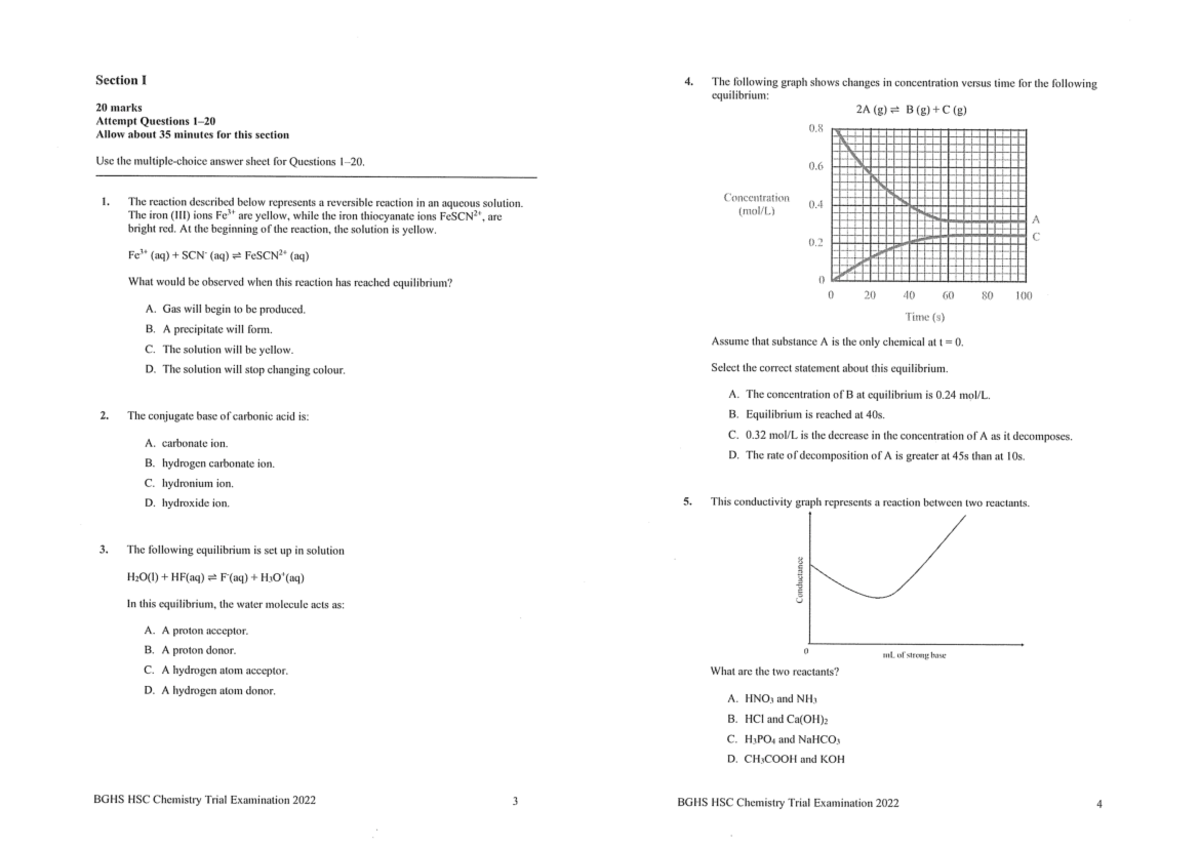 2022 Trial - Test Paper - Studocu