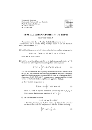 Ex Sheet 1 - questions and tasks - Universität Konstanz Fachbereich ...