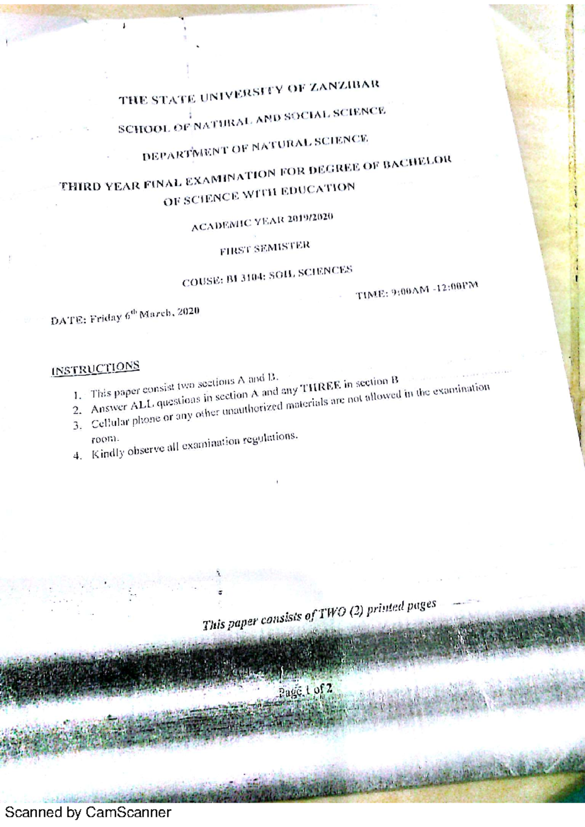 Soil These Course Provide A Basic Foundation Of Soil In Their