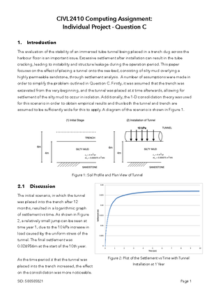 Lab Notes - CIVL2410 - USyd - Studocu