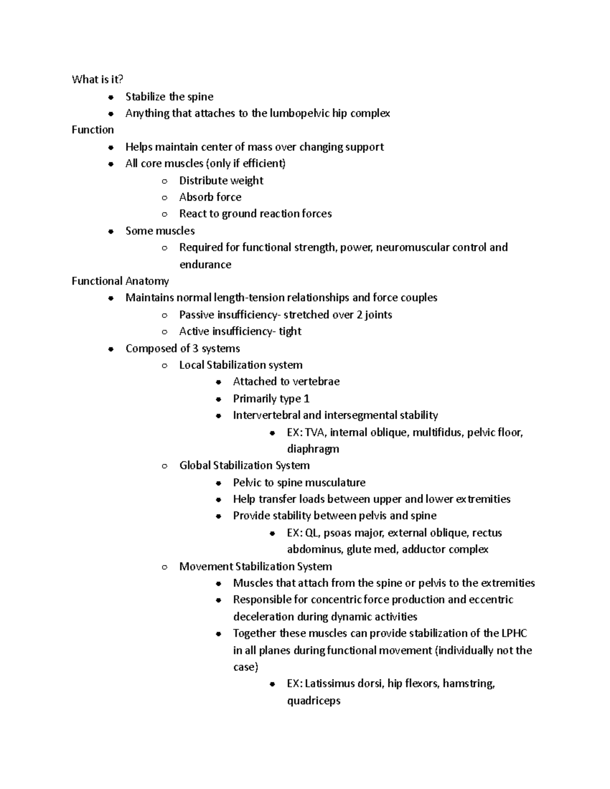 SM 8 Sports medicine notes EX 240 Studocu