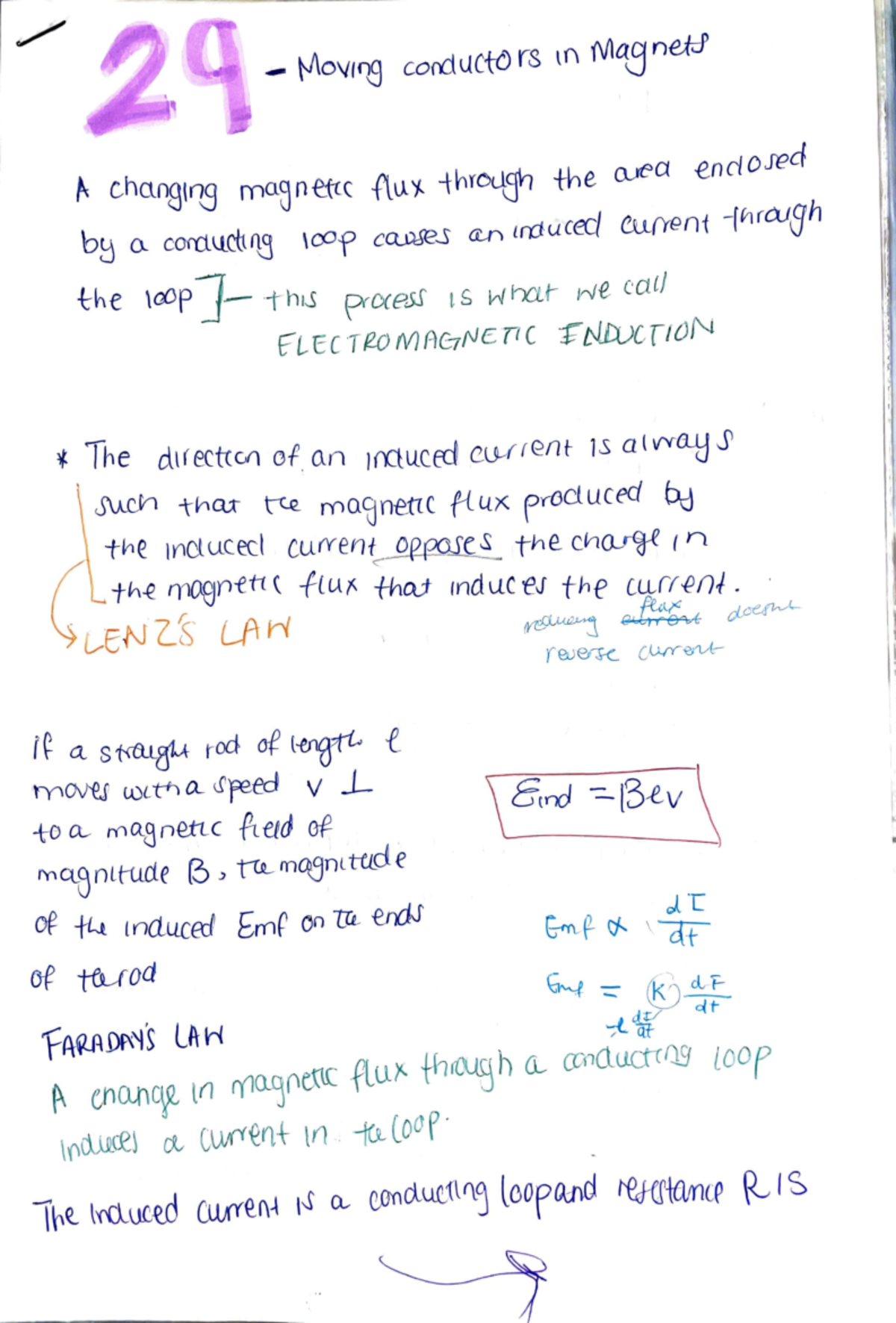 Chapter 29 Physics - ~O'IJl'B cord LI eta rs t f\ Mqg ne-td' th o rna n ...