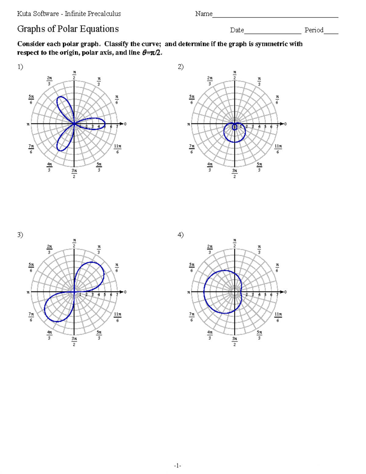 Kuta software infinite precalculus polar 2024 and rectangular forms of equations