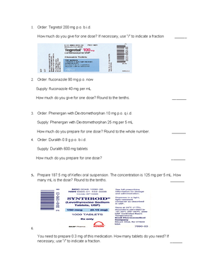 NUR 162 - Ch 5 Cultural Implications QZ - NUR 162 – CHAPTER 5 ...