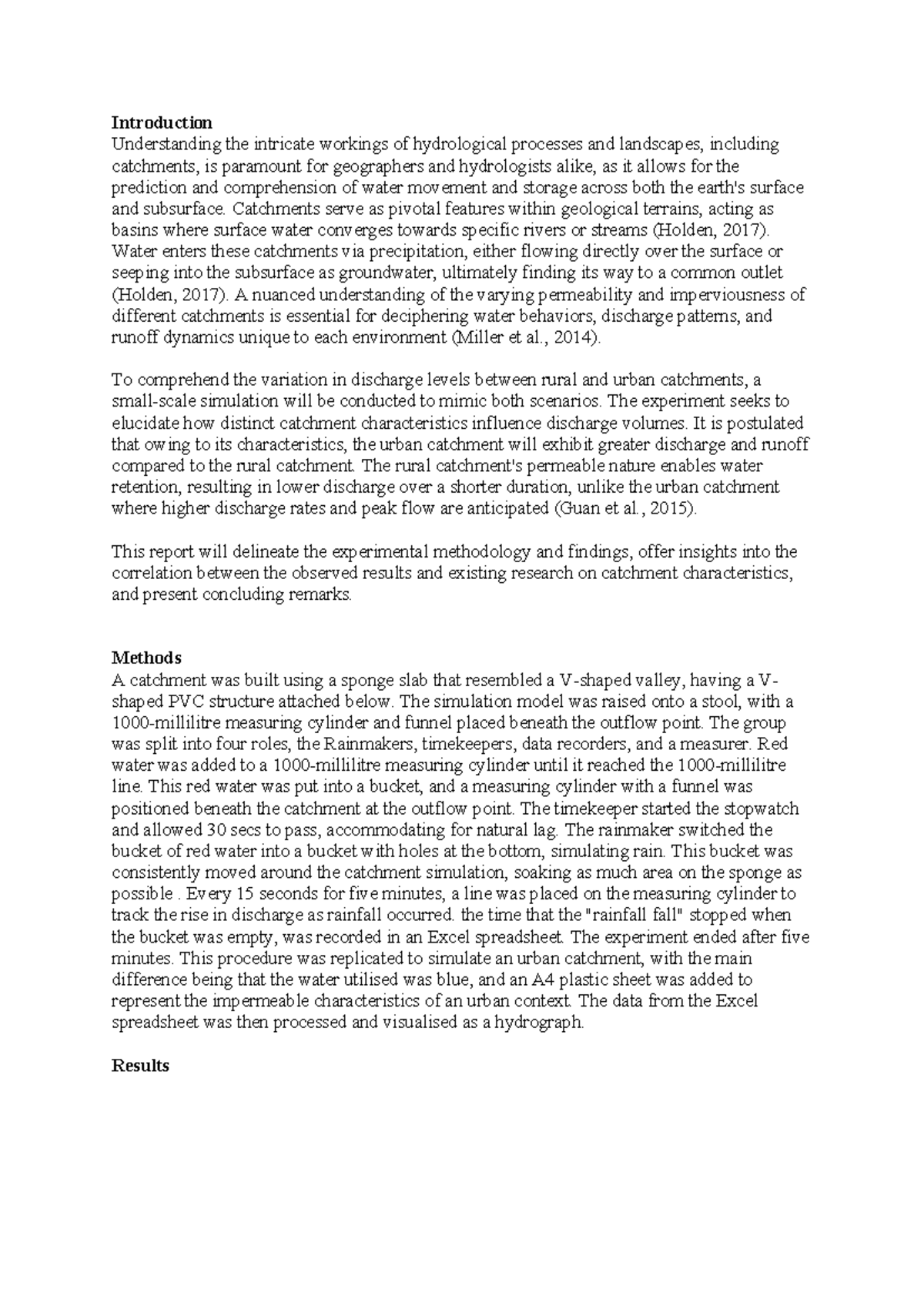 Geo lab report - Introduction Understanding the intricate workings of ...