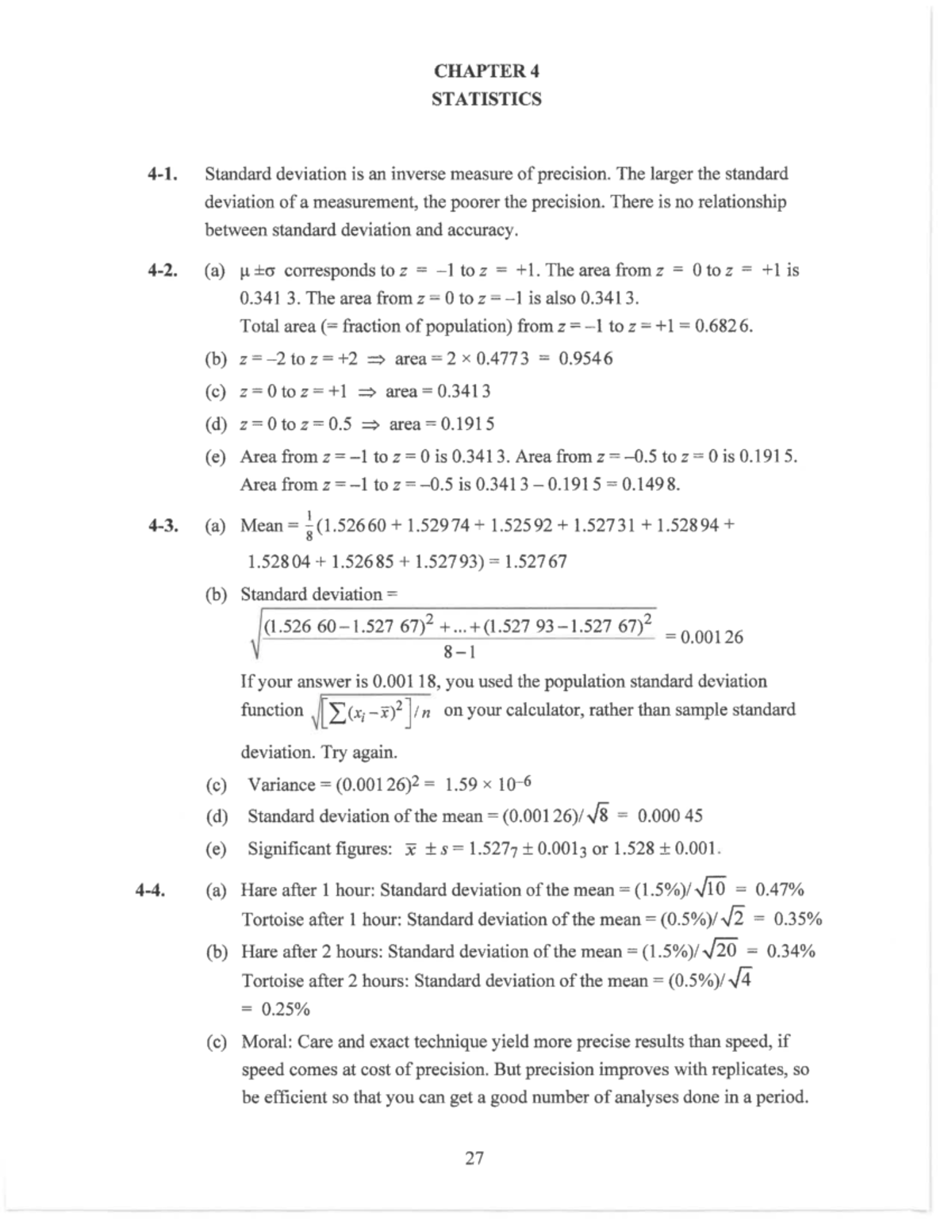 4장 solution Qualitative analysis 8th sol. ch4 Analytical Chemistry
