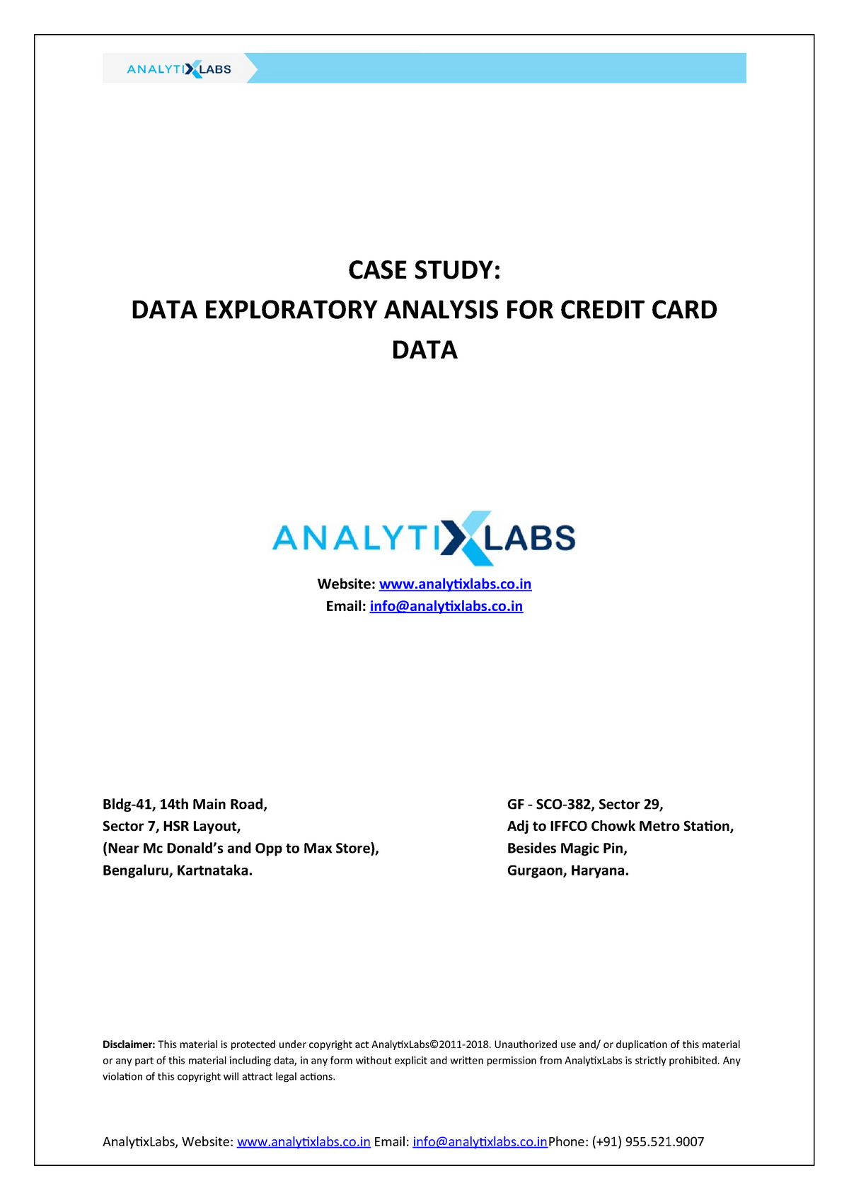 case study of credit card