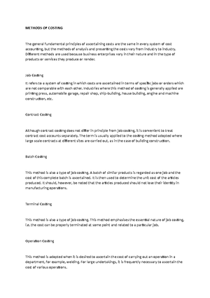 Costing 9 - Advanced Cost and Management Accounting - RECONCILIATION OF ...