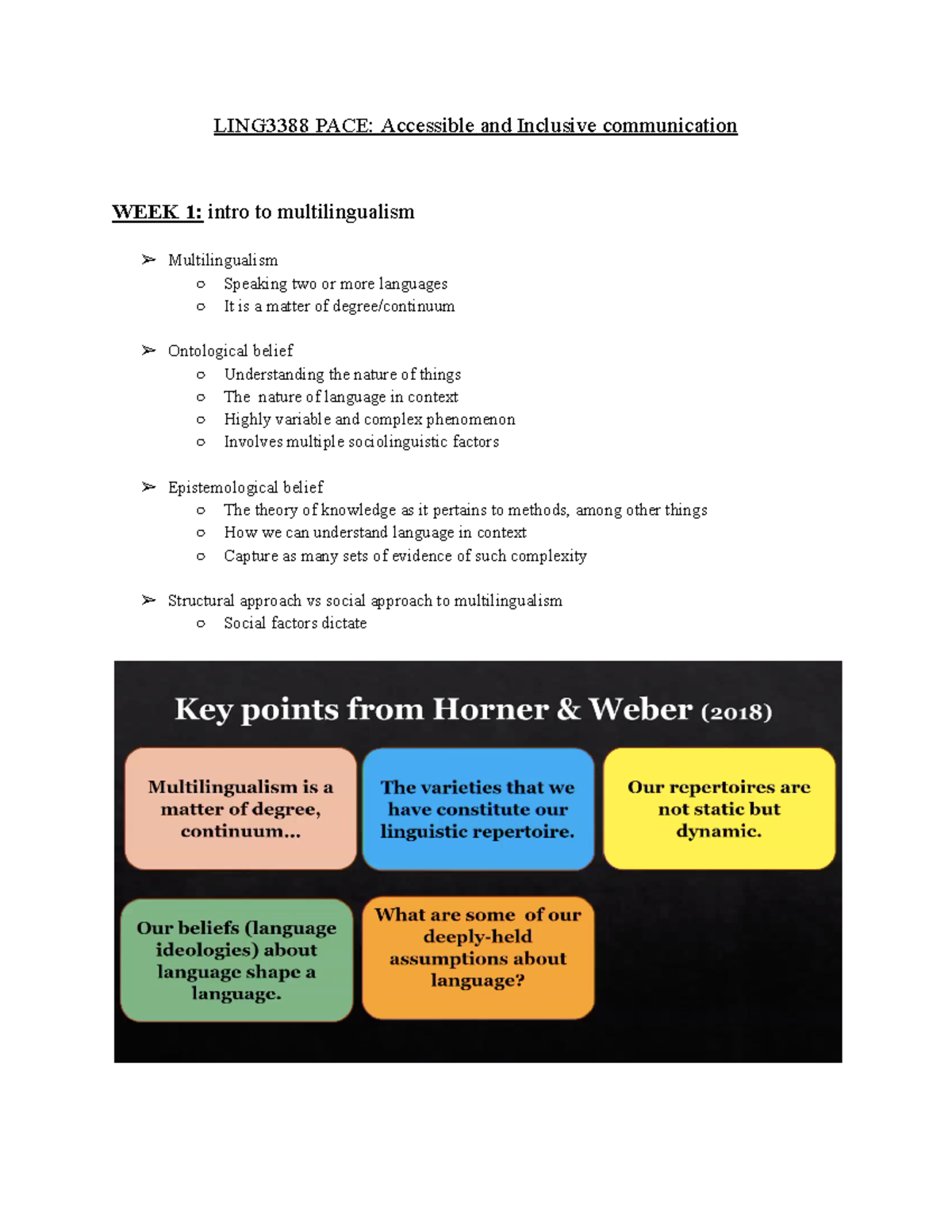 LING3388 PACE Accessible and Inclusive communication - (1) Horner, K ...