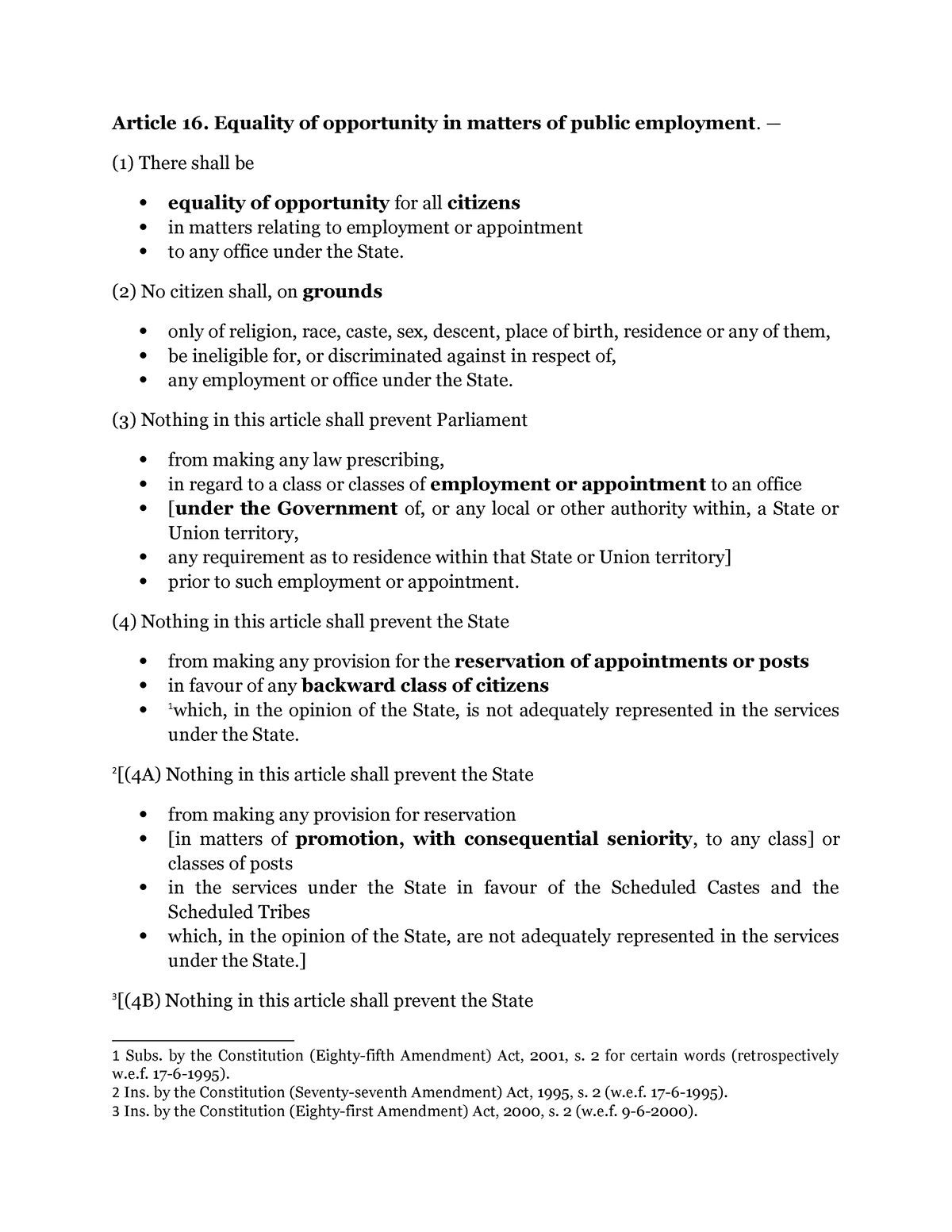 case study related to article 16