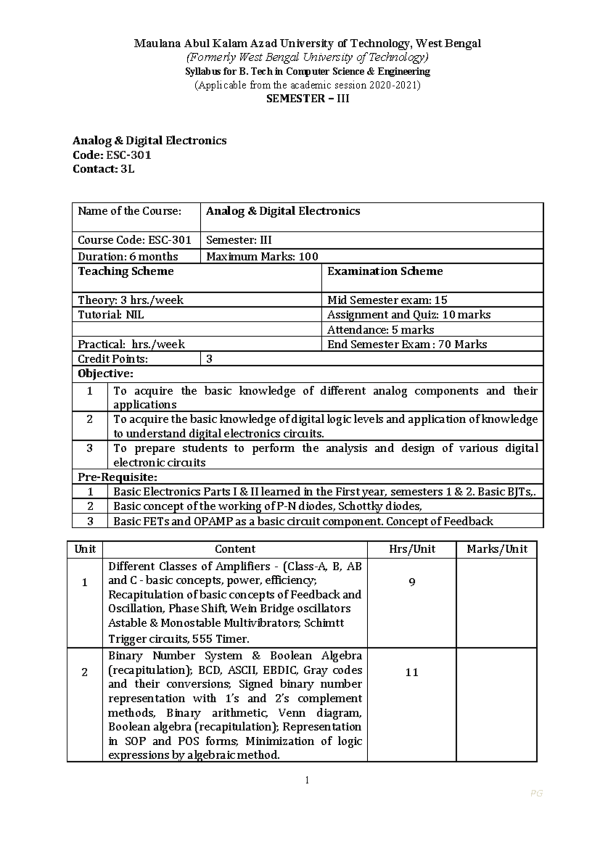 Sem3 cse1 Hhh (Formerly West Bengal University of Technology