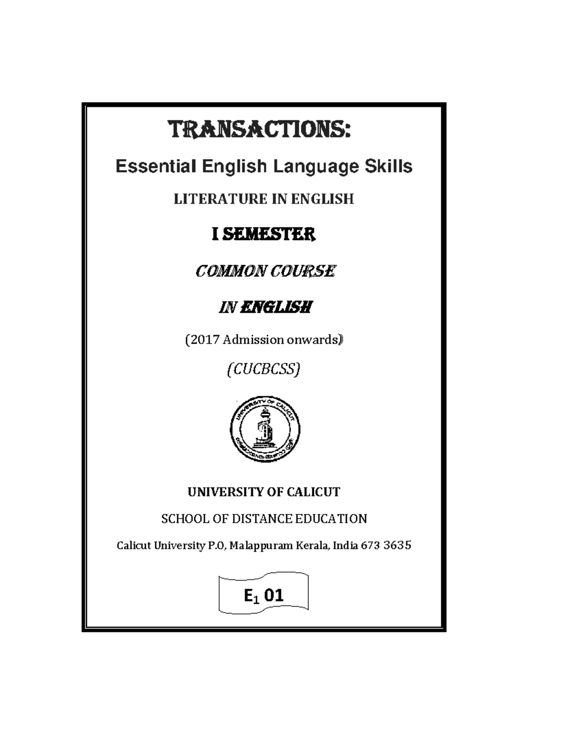 Transactions - Transaction test 2021/22 academic year ba functional ...