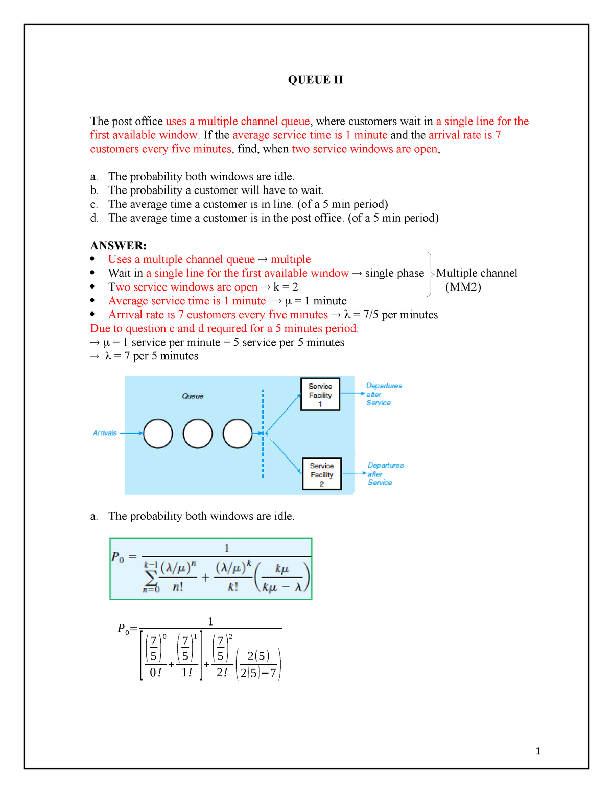 queue-ii-waiting-line-tutorial-queue-ii-the-post-office-uses-a