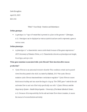 Final LABS BIOS256 Labs Week 7 Lab - BIOS256 OL, Week 7 Lab Name: OL ...