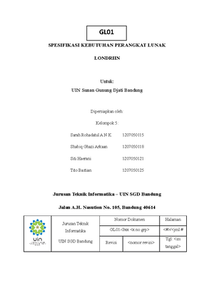 Final SKPL Siti Haerani IF-F Kelompok 5 - SPESIFIKASI KEBUTUHAN ...