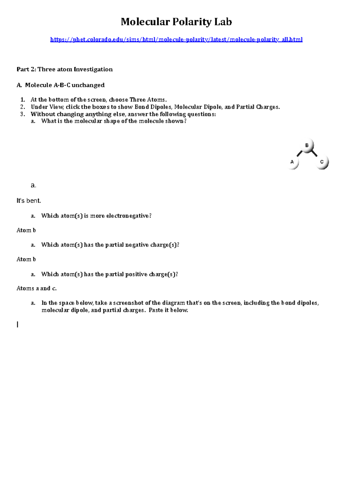 Molecular Polarity Lab Answer Keybarbell Medicine Forums - rzs01o5