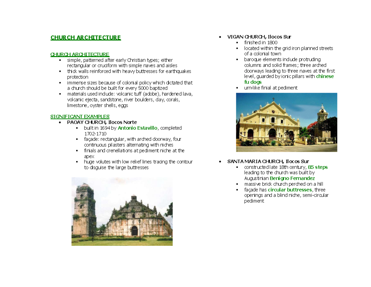 Philippine-Churches - Churches Of The Philippines - CHURCH ARCHITECTURE ...