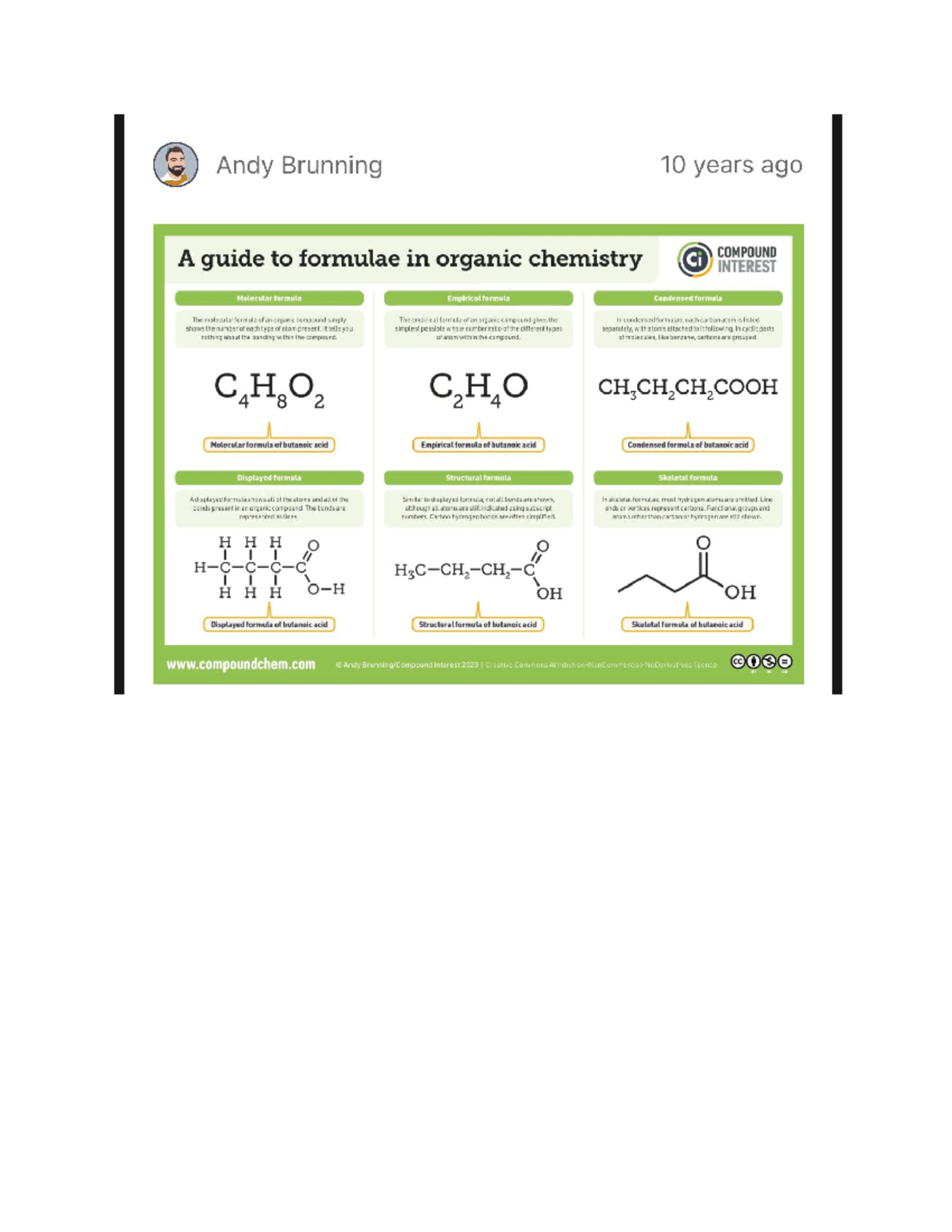 Chem 3 - Formulas - BIOC*2580 - Studocu