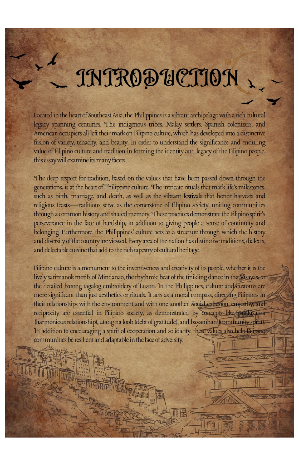 Intro - Philippines - INTRODUCTION Located in the heart of Southeast ...