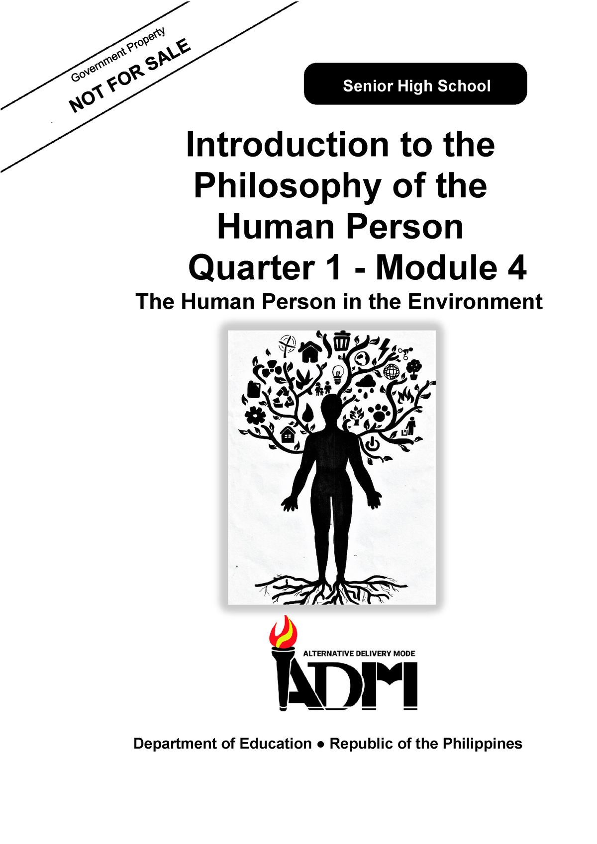 Introduction Philosophy 12 Q1 Mod4 V3 Not Introduction To The Philosophy Of The Human Person 1888