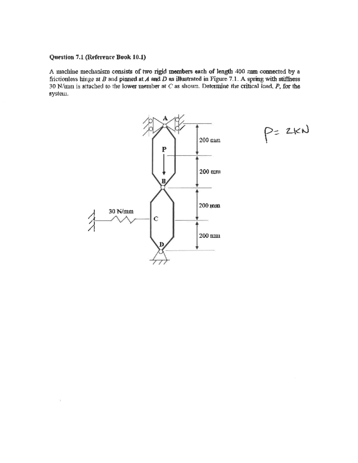 Ans PA7 - Buckling - PA 7 - Maae 2202 - Studocu