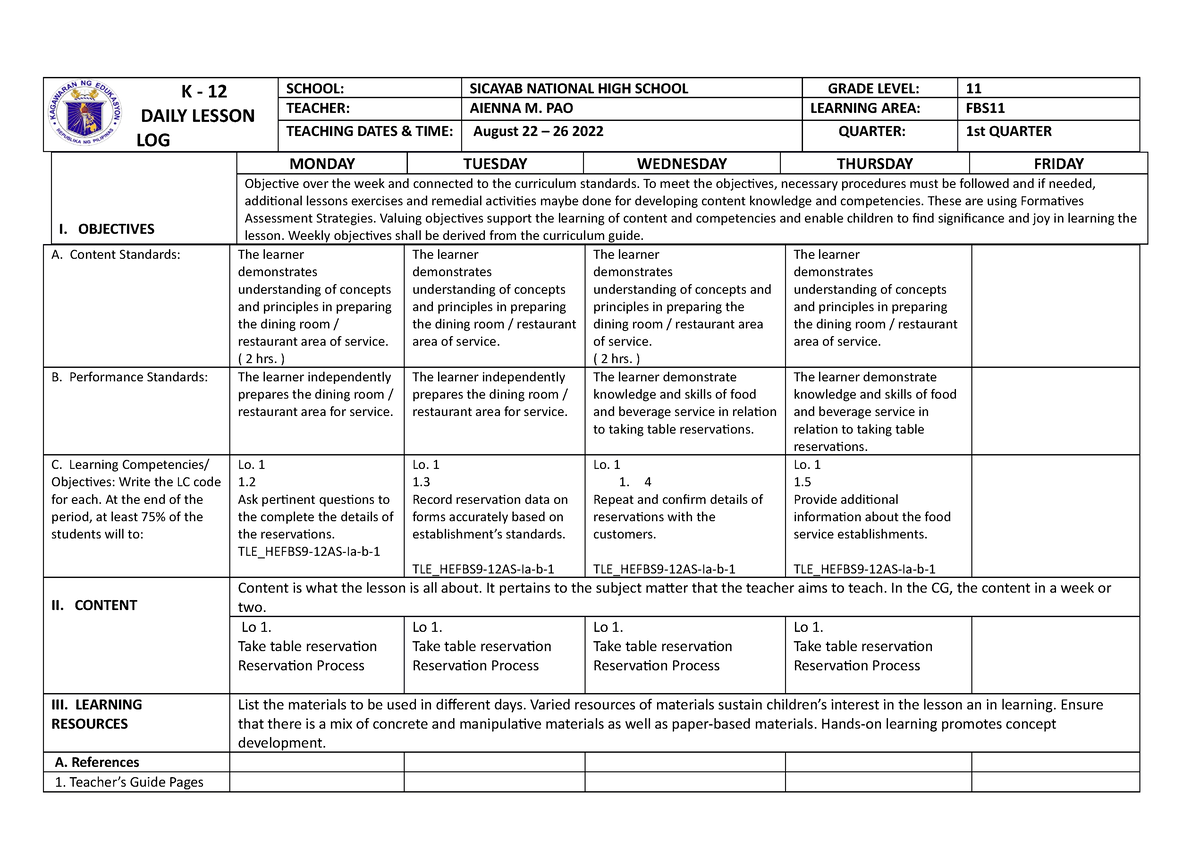 dll-in-fbs-week-1-grade-11-k-12-daily-lesson-log-school-sicayab