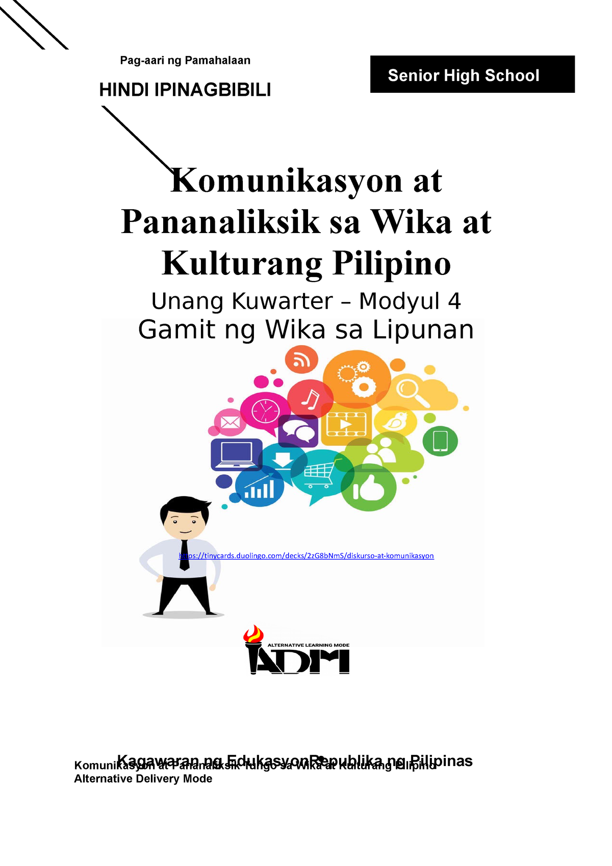 Komunikasyon 11 Q1 Mod4 Gamitngwikasalipunan V3 - Kagawaran Ng ...