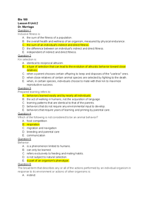 Copy of Ecology Webquest 2023 - Ecology Web Quest Introduction: Welcome ...