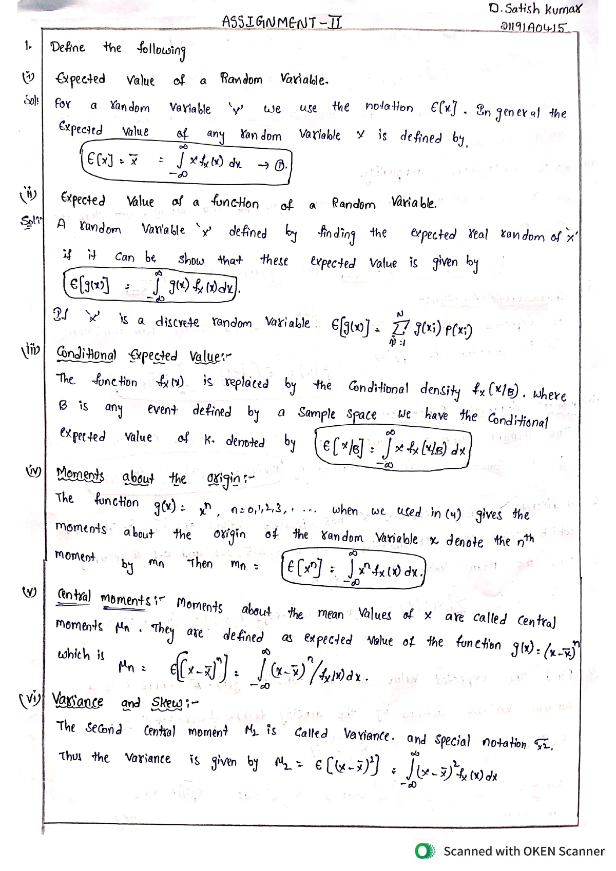 Assignment-2 - Probability Assignments - Probability And Statistics ...