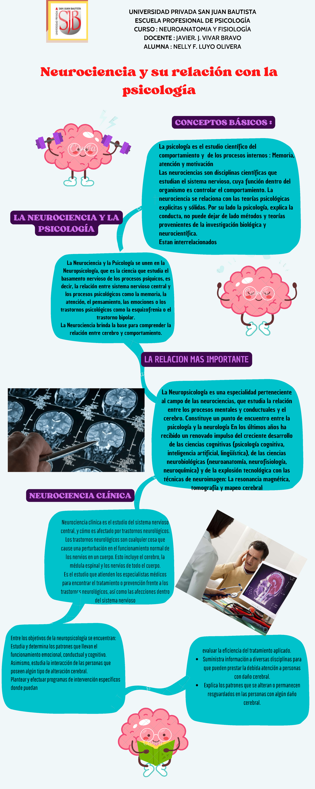 La Neurociencia Y Su Relacion Con La Psicología Neurociencia Clínica