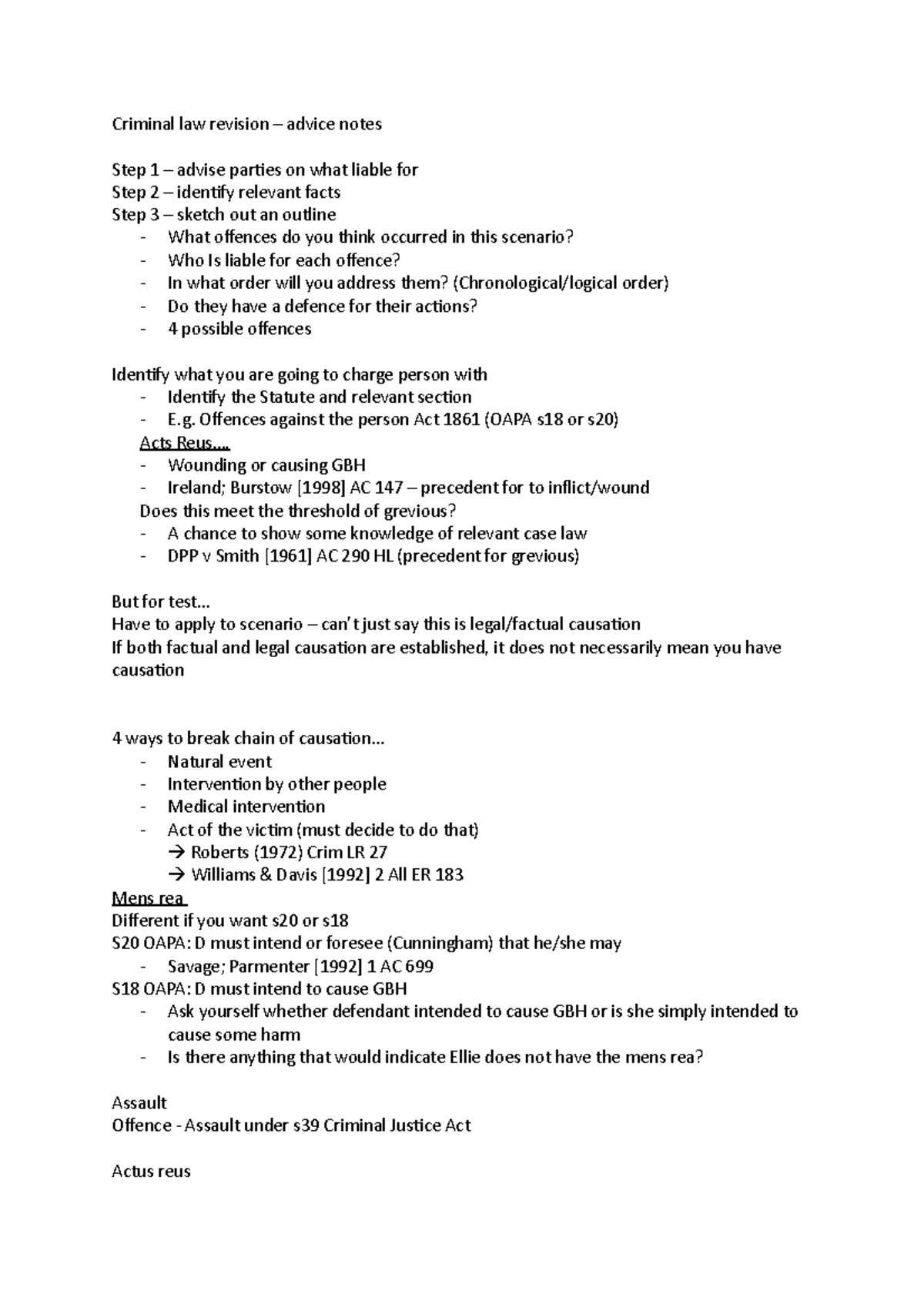 criminal-law-revision-offences-against-the-person-act-1861-oapa-s18