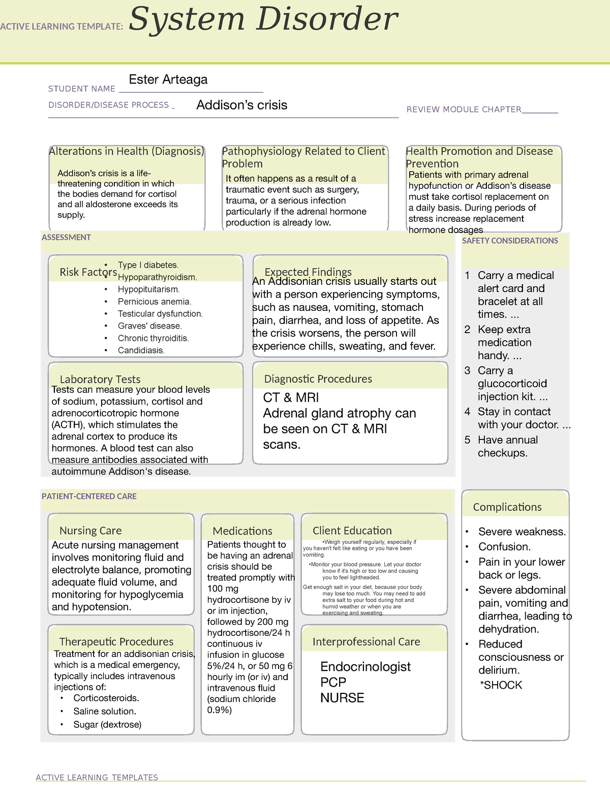 addison-s-crisis-active-learning-template-system-disorder-student