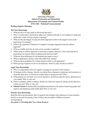 ENG 1203 How to Summary Writing Handout - ARTICLE 1: Summarizing a ...