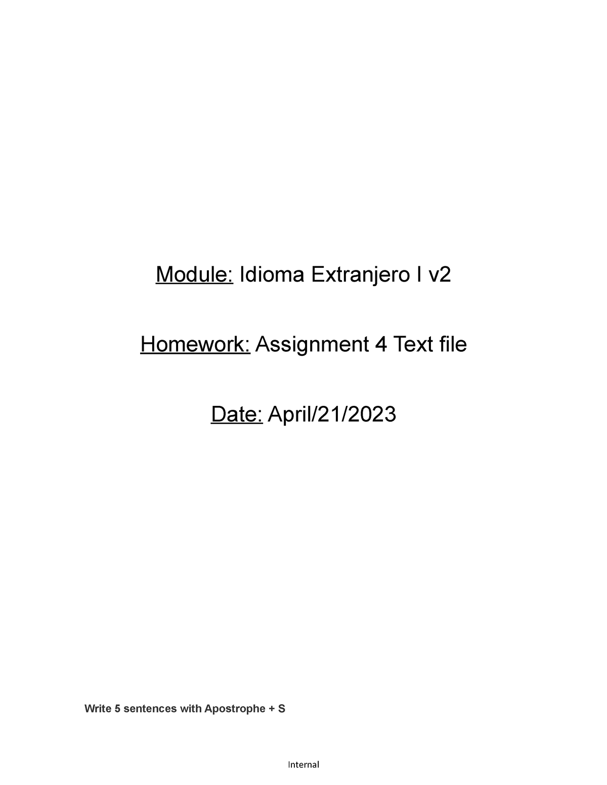 assignment 4 text file idioma extranjero 1 uveg